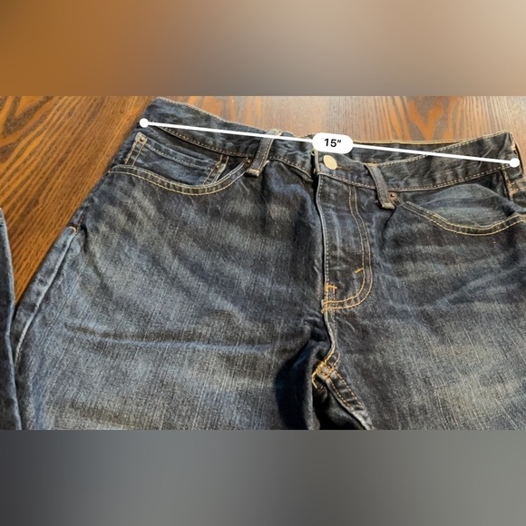 Levi's® 511 Blue Jeans Men’s Size 32 X 34 medium wash slim classic - Picture 9 of 16